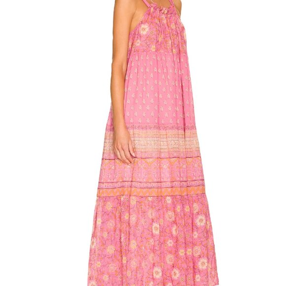 Spell & The Gypsy Utopia Strappy Sundress In Flamingo, Med - Picture 2 of 5